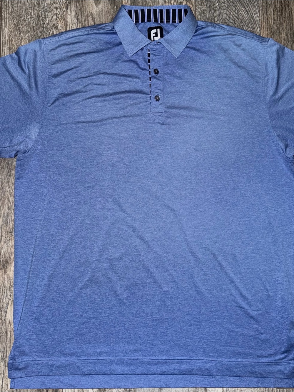FootJoy ProDry Golf Polo Blue Heather Men’s XL